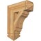 Ekena Millwork Olympic Arts & Crafts Rough Sawn Bracket, Western Red Cedar, 6"W x 20"D x 24"H BKT06X20X24OLY03RWR - alternate 1